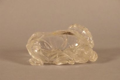 CHINE
Lave-pinceaux en cristal de roche en...