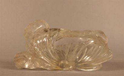 CHINE
Lave-pinceaux en cristal de roche en...