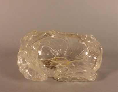 CHINE
Lave-pinceaux en cristal de roche en...