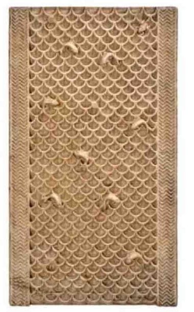 INDE
Élément de fontaine en marbre à décor...