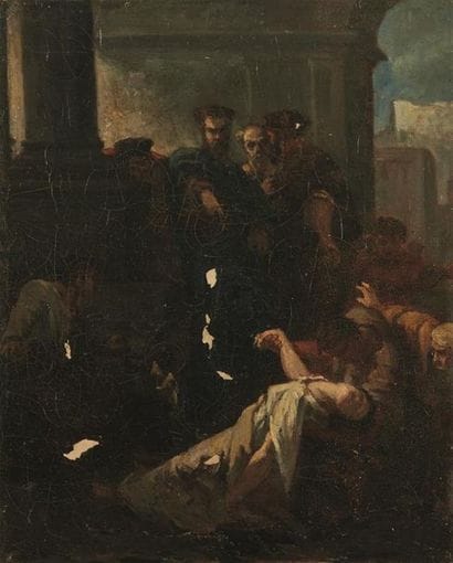 École française vers 1830 suiveur de GÉRICAULT...