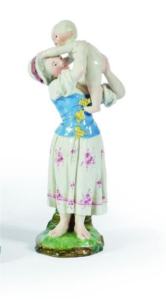 ALLEMAGNE, Hochst
Figure en porcelaine à...