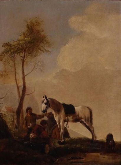 École flamande du XVIIe siècle, suiveur de...