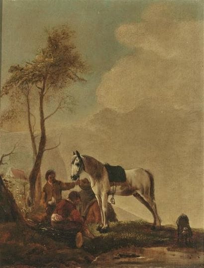 École flamande du XVIIe siècle, suiveur de...