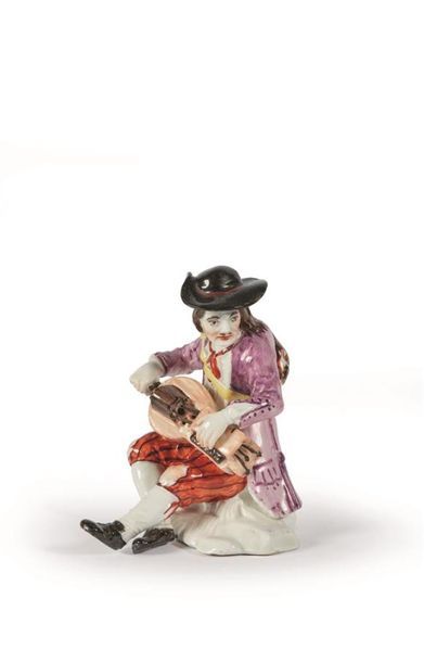 ALLEMAGNE, Meissen
Figure en porcelaine à...