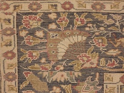 Tapis CÉSARÉ (chaîne, trame et velours en...