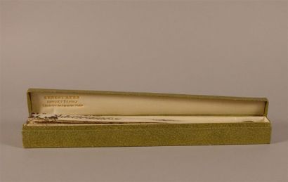 Graminées, vers 1900
Éventail, feuille en...