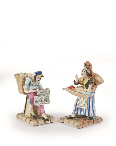 NIDERVILLER ?
Deux figures formant pendant,...