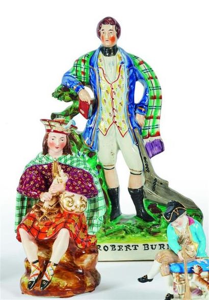 PARIS, Jacob Petit
Figure en porcelaine formant...