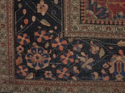 Tapis Keschan mostachem (chaîne et trame...