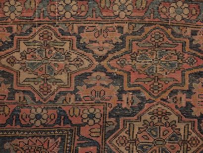 Tapis Keschan mostachem (chaîne et trame...