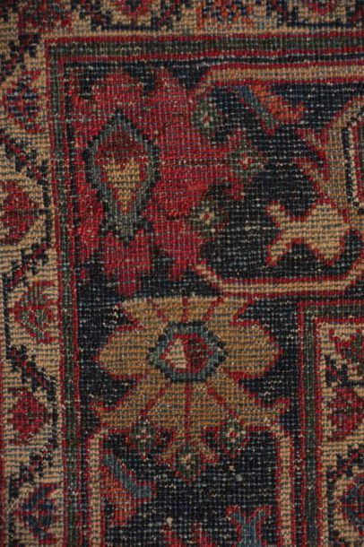Tapis KESCHAN ? (chaîne et trame en coton,...