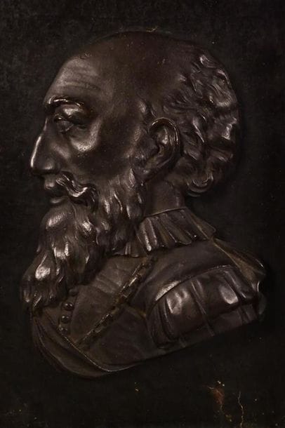 Profil de Maximilien de Béthune, duc de Sully,...
