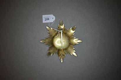 RUSSIE
ORDRE DE L'AIGLE BLANC
Plaque de chevalier...