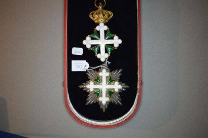 ITALIE
ROYAUME D'ITALIE 
ORDRE DES SAINTS-MAURICE-ET-LAZARE,...