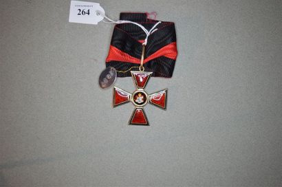 RUSSIE
ORDRE DE SAINT-VLADIMIR
Bijou de 3e...