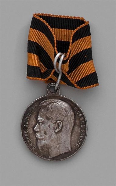 RUSSIE
MÉDAILLE DE SAINT-GEORGES 
Médaille...