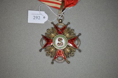 RUSSIE
ORDRE DE SAINT-STANISLAS
Croix de 2e...