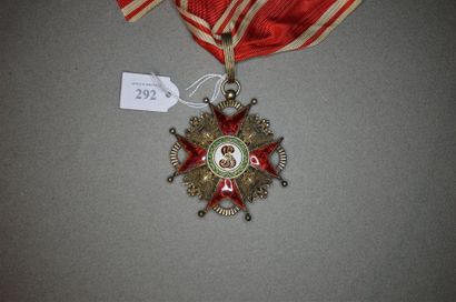 RUSSIE
ORDRE DE SAINT-STANISLAS
Croix de 2e...