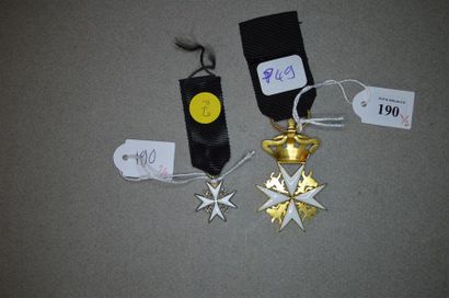 GRANDE-BRETAGNE
« ORDER OF SAINT JOHN »,...