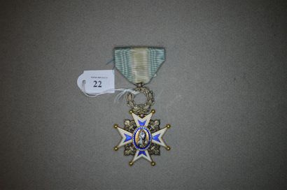 ESPAGNE
ORDRE DE CHARLES III
Croix de chevalier...