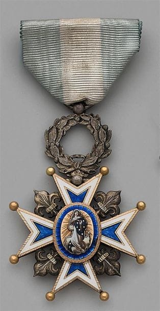 ESPAGNE
ORDRE DE CHARLES III
Croix de chevalier...