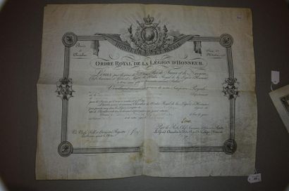 FRANCE
Deux brevets :
- ORDRE DE LA LÉGION...