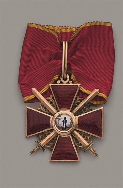 RUSSIE
ORDRE DE SAINTE-ANNE
Croix de 2e classe...