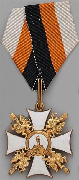 RUSSIE
ORDRE DE SAINT-NICOLAS LE THAUMATURGE
Croix...