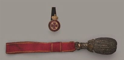 RUSSIE
ORDRE DE SAINTE-ANNE
ARME D'HONNEUR...