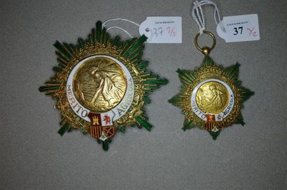 ESPAGNE
ORDRE DU MÉRITE AGRICOLE, fondé en...
