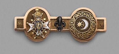FRANCE
ORDRE DE SAINT-LOUIS, RESTAURATION
Barrette...