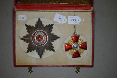 RUSSIE
ORDRE DE SAINTE-ANNE
Ensemble de 1re...