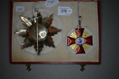 RUSSIE
ORDRE DE SAINTE-ANNE
Ensemble de 1re...
