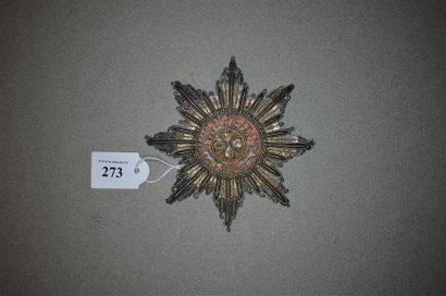 RUSSIE
ORDRE DE SAINTE-ANNE
Plaque de 1re...