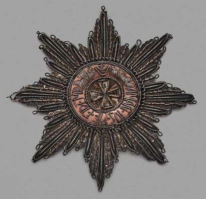 RUSSIE
ORDRE DE SAINTE-ANNE
Plaque de 1re...