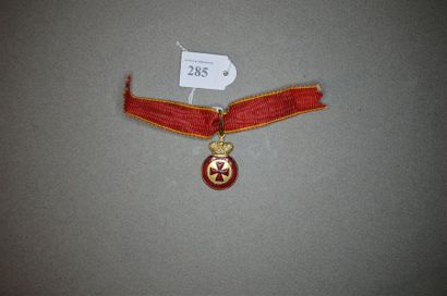 RUSSIE
ORDRE DE SAINTE-ANNE
INSIGNE DE DISTINCTION...