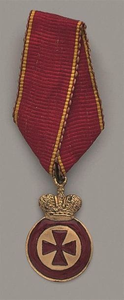 RUSSIE
ORDRE DE SAINTE-ANNE
INSIGNE DE DISTINCTION...