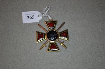 RUSSIE
ORDRE DE SAINT-VLADIMIR
Croix de 3e...