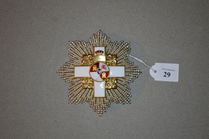 ESPAGNE
ORDRE DU MÉRITE MILITAIRE, fondé...