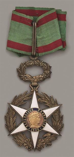 FRANCE
ORDRE DU MÉRITE AGRICOLE, fondé en...