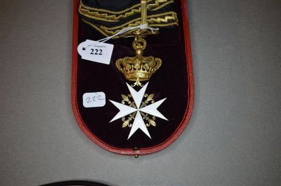 ORDRE DE MALTE
Bijou de grand-croix de grâce...