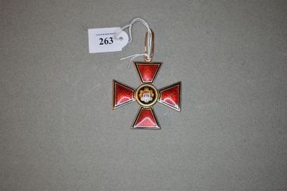 RUSSIE
ORDRE DE SAINT-VLADIMIR
Croix de 2e...