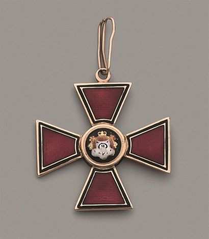 RUSSIE
ORDRE DE SAINT-VLADIMIR
Croix de 2e...