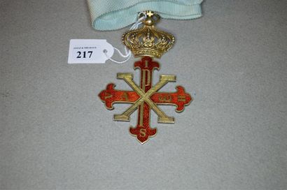 ITALIE
DUCHÉ DE PARME
ORDRE CONSTANTINIEN...