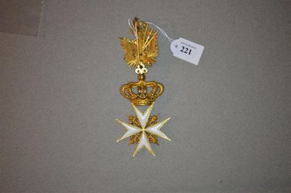 ORDRE DE MALTE
Croix de chevalier d'honneur...