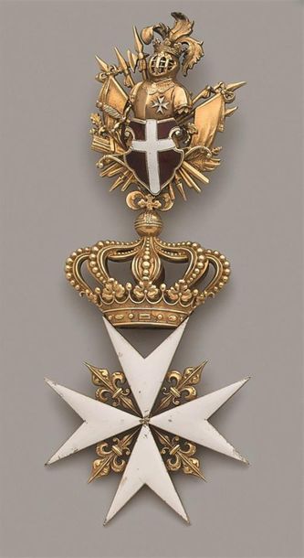 ORDRE DE MALTE
Croix de chevalier d'honneur...