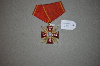 RUSSIE
ORDRE DE SAINTE-ANNE
Croix de 3e classe...