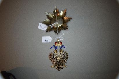 RUSSIE
ORDRE DE L'AIGLE BLANC, fondé en 1705.
Ensemble...