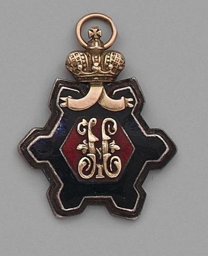 RUSSIE
ÉCOLE DU GÉNIE NICOLAS
Jeton en argent,...